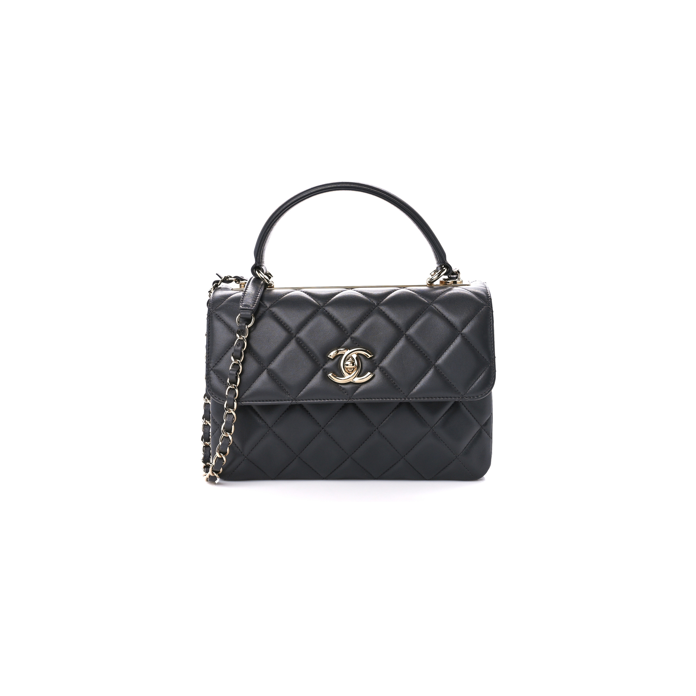 CHANEL SMALL TRENDY CC DUAL HANDLE FLAP 1373449 (25*17*9cm)